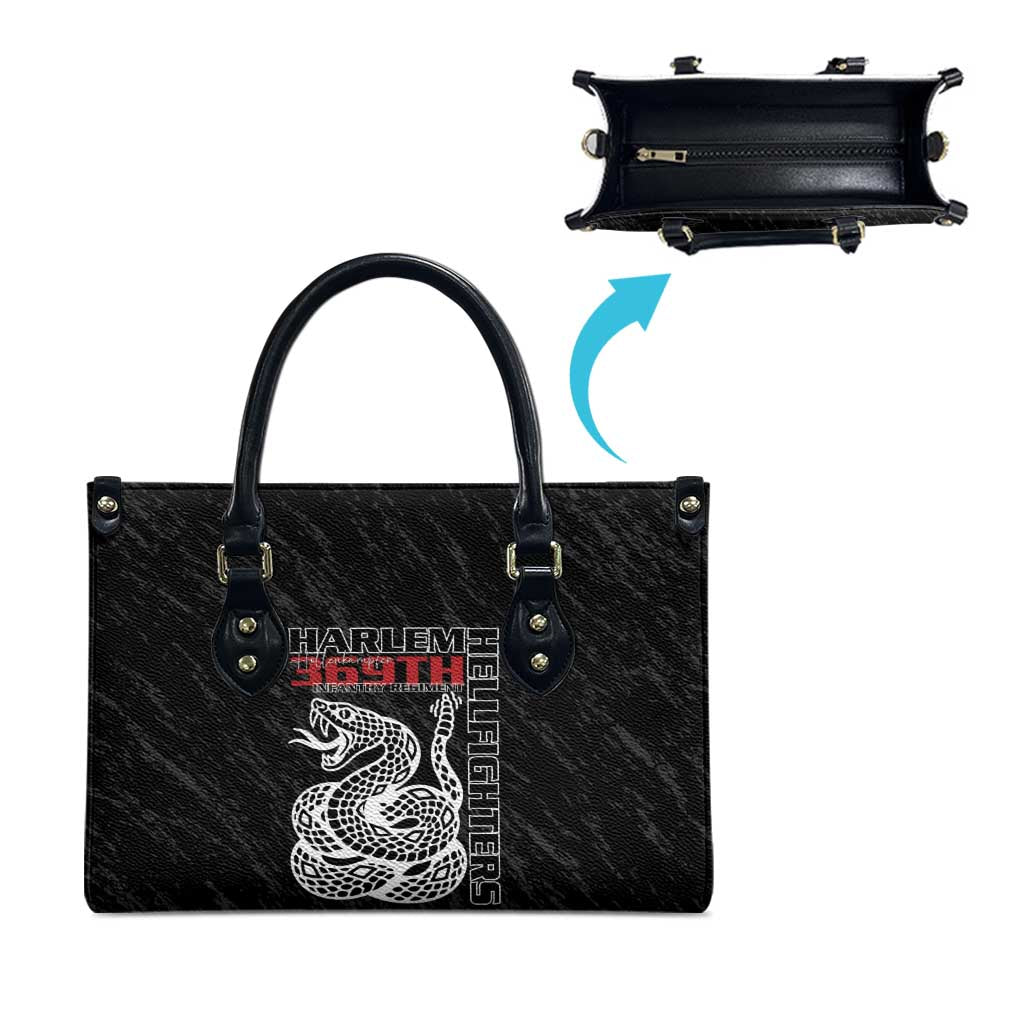 Harlem Hellfighters Leather Bag 369th Infantry Regiment - Wonder Print Shop