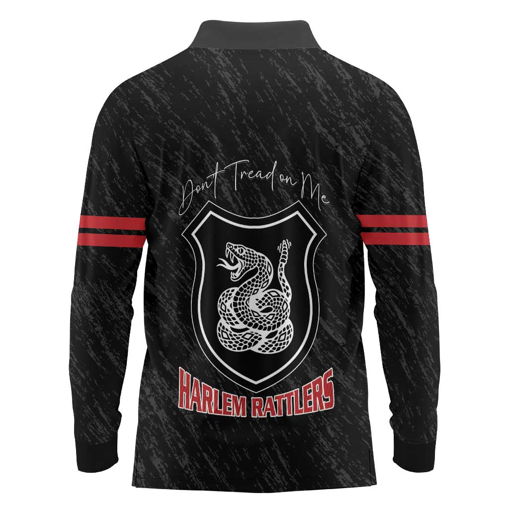 Harlem Hellfighters Long Sleeve Polo Shirt 369th Infantry Regiment - Wonder Print Shop