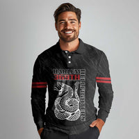 Harlem Hellfighters Long Sleeve Polo Shirt 369th Infantry Regiment - Wonder Print Shop