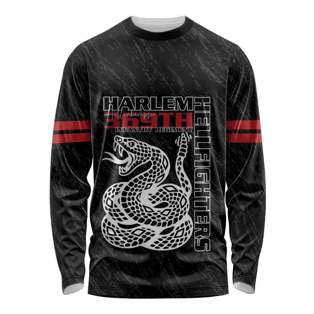 Harlem Hellfighters Long Sleeve Shirt 369th Infantry Regiment - Wonder Print Shop