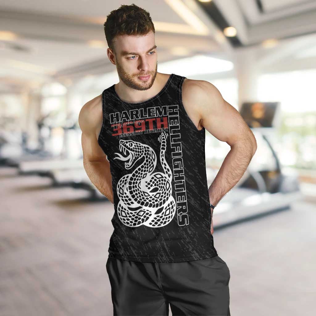 Harlem Hellfighters Men Tank Top 369th Infantry Regiment - Wonder Print Shop