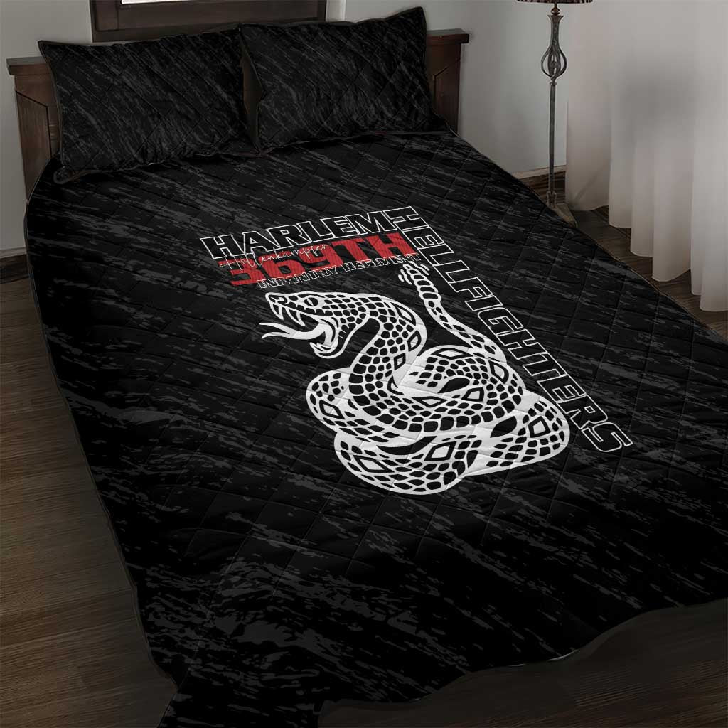 Harlem Hellfighters Quilt Bed Set 369th Infantry Regiment - Wonder Print Shop