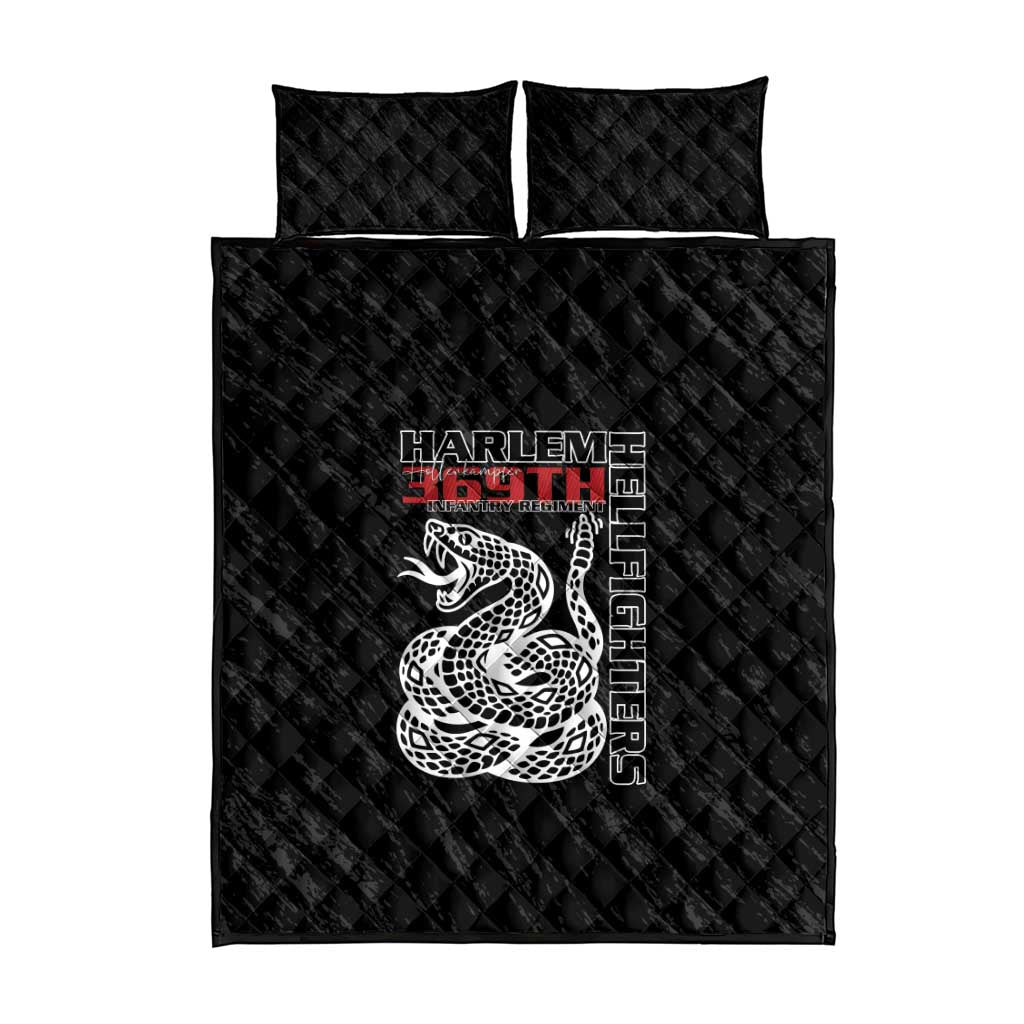 Harlem Hellfighters Quilt Bed Set 369th Infantry Regiment - Wonder Print Shop