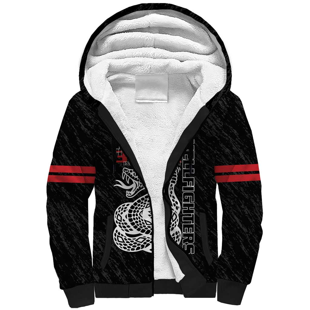 Harlem Hellfighters Sherpa Hoodie 369th Infantry Regiment - Wonder Print Shop