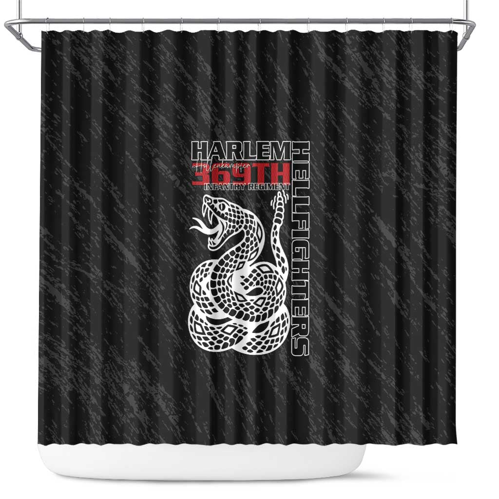 Harlem Hellfighters Shower Curtain 369th Infantry Regiment - Wonder Print Shop