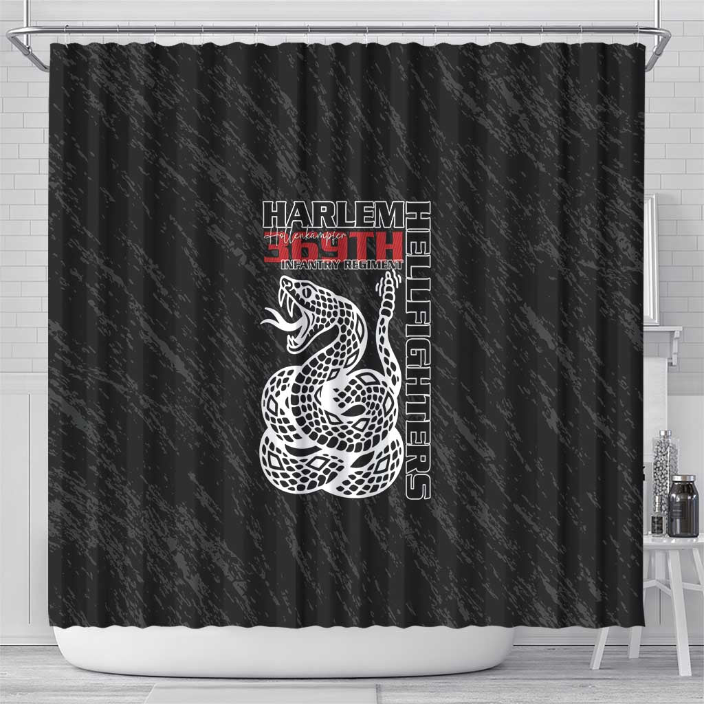 Harlem Hellfighters Shower Curtain 369th Infantry Regiment - Wonder Print Shop