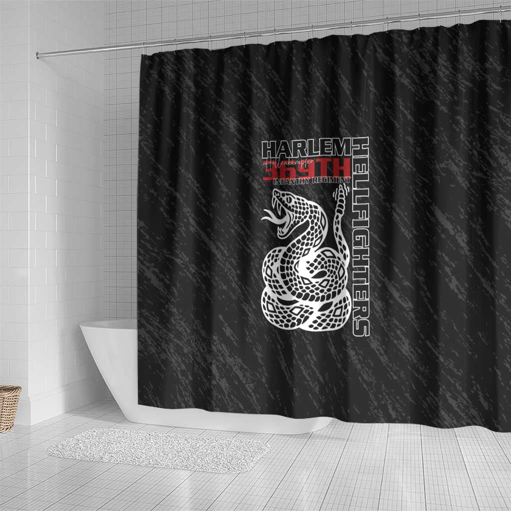 Harlem Hellfighters Shower Curtain 369th Infantry Regiment - Wonder Print Shop