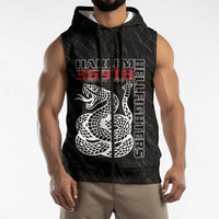 Harlem Hellfighters Sleeveless Zip Hoodie 369th Infantry Regiment - Wonder Print Shop