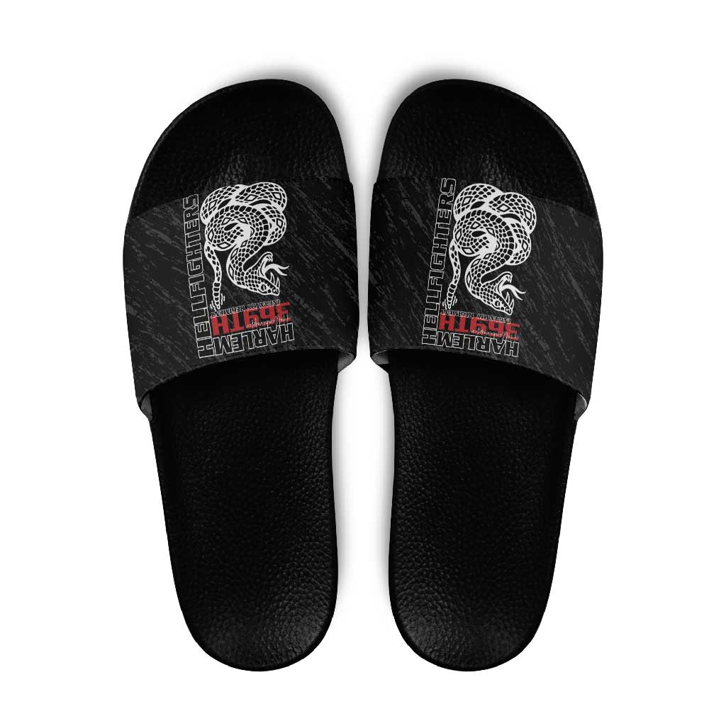 Harlem Hellfighters Slide Sandals 369th Infantry Regiment - Wonder Print Shop
