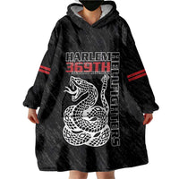 Harlem Hellfighters Wearable Blanket Hoodie 369th Infantry Regiment - Wonder Print Shop