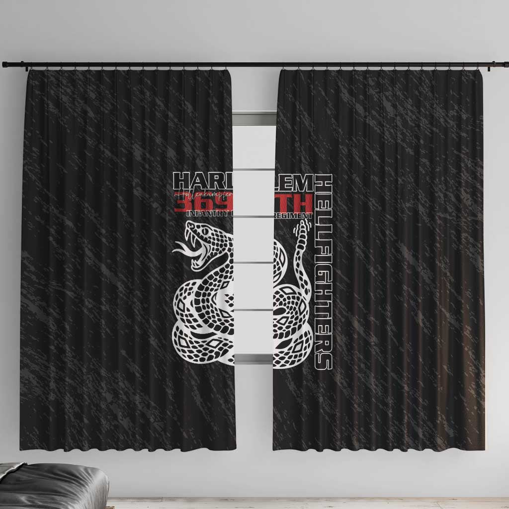 Harlem Hellfighters Window Curtain 369th Infantry Regiment - Wonder Print Shop
