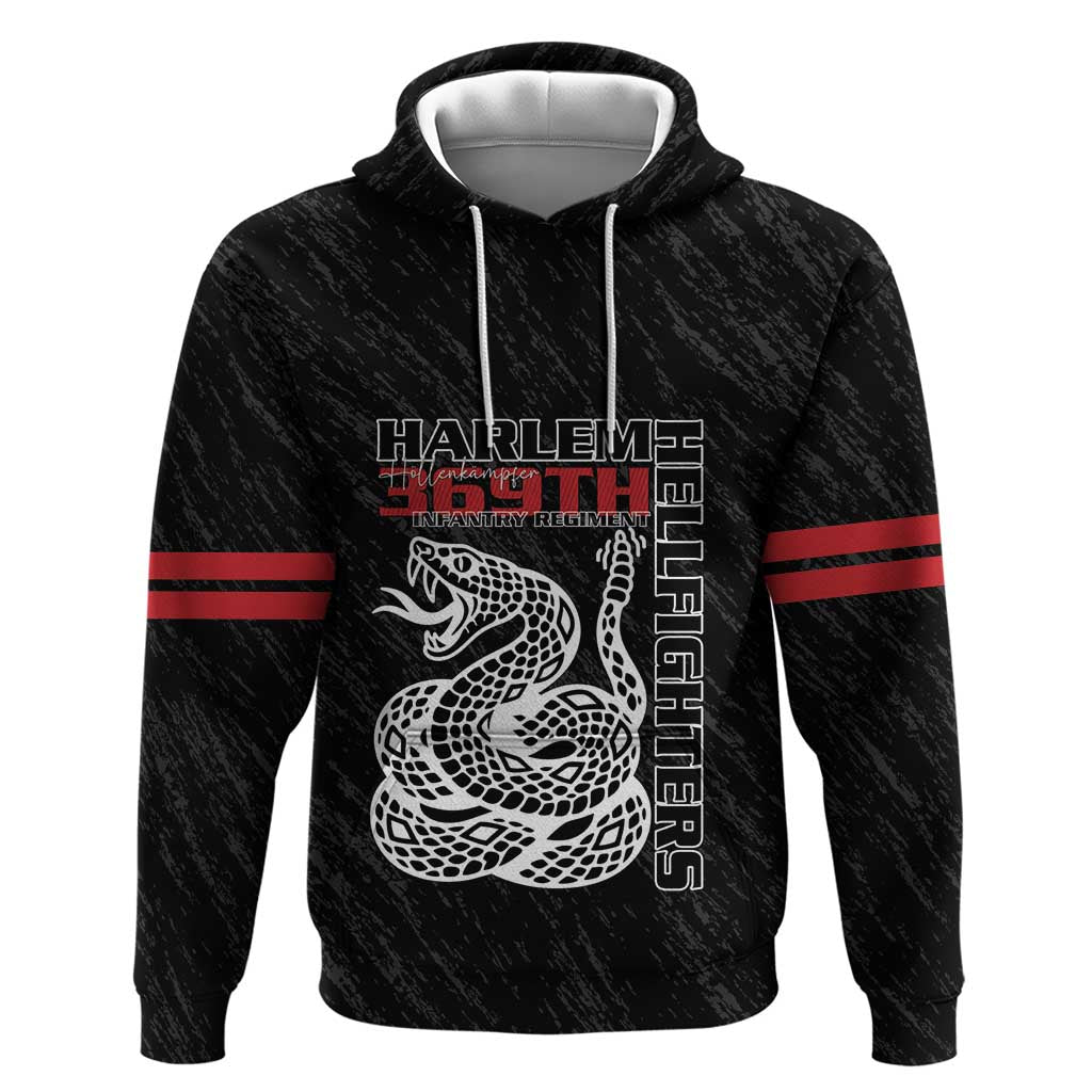 Harlem Hellfighters Zip Hoodie 369th Infantry Regiment - Wonder Print Shop