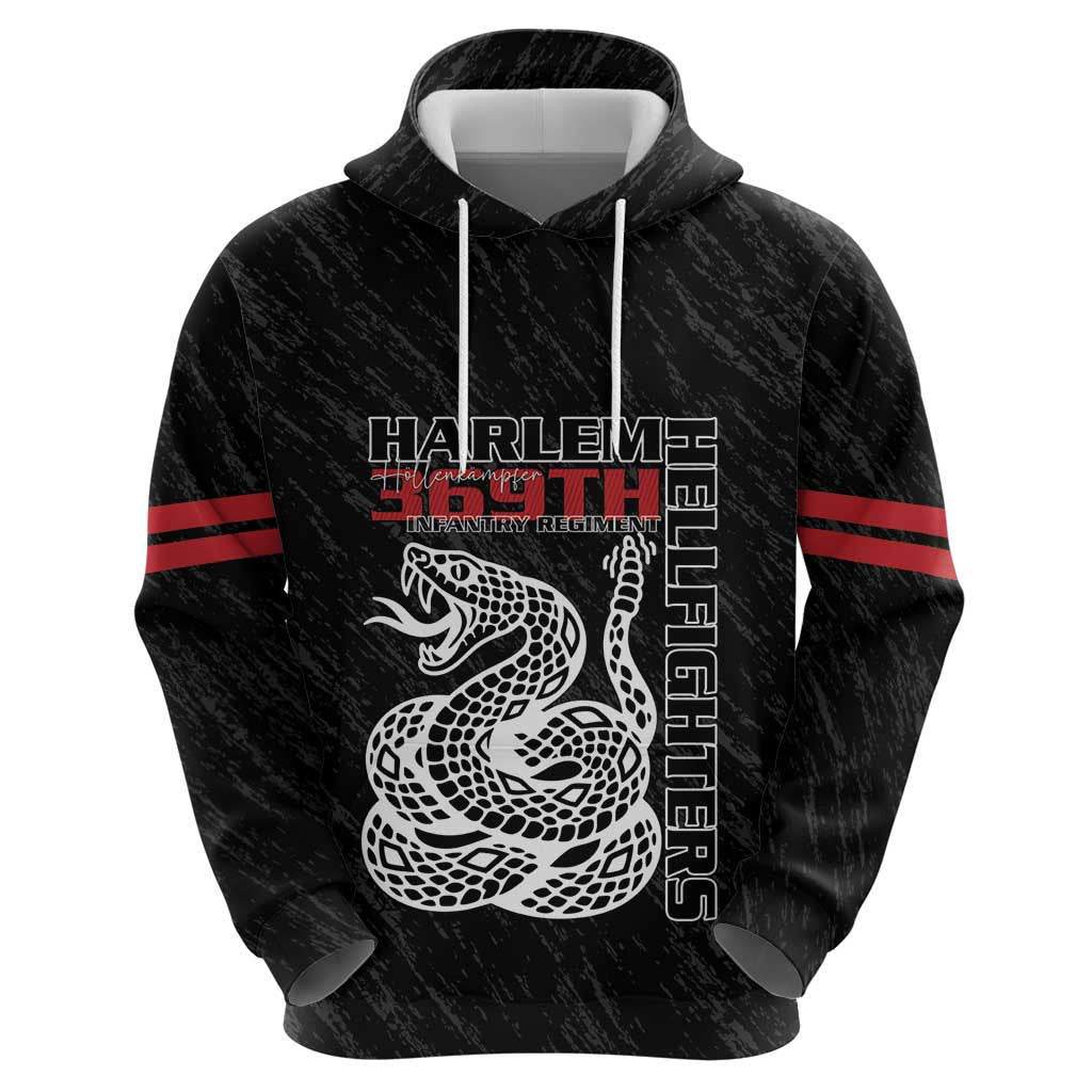 Harlem Hellfighters Zip Hoodie 369th Infantry Regiment - Wonder Print Shop