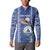 Personalised Cape Verde Button Sweatshirt Grey Headed Kingfisher - Coat Of Arms - Wonder Print Shop