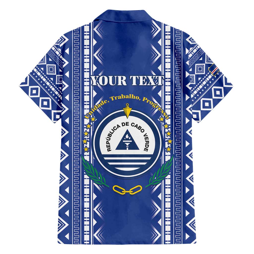 Personalised Cape Verde Family Matching Long Sleeve Bodycon Dress and Hawaiian Shirt Grey Headed Kingfisher - Coat Of Arms - Wonder Print Shop