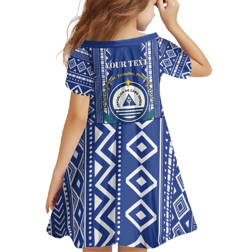 Personalised Cape Verde Family Matching Mermaid Dress and Hawaiian Shirt Grey Headed Kingfisher - Coat Of Arms - Wonder Print Shop