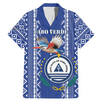 Personalised Cape Verde Family Matching Mermaid Dress and Hawaiian Shirt Grey Headed Kingfisher - Coat Of Arms - Wonder Print Shop