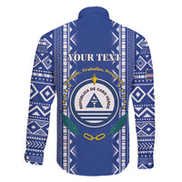 Personalised Cape Verde Family Matching Short Sleeve Bodycon Dress and Hawaiian Shirt Grey Headed Kingfisher - Coat Of Arms - Wonder Print Shop