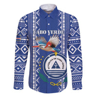 Personalised Cape Verde Family Matching Tank Maxi Dress and Hawaiian Shirt Grey Headed Kingfisher - Coat Of Arms - Wonder Print Shop