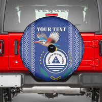 Personalised Cape Verde Spare Tire Cover Grey Headed Kingfisher - Coat Of Arms - Wonder Print Shop
