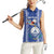 Personalised Cape Verde Women Sleeveless Polo Shirt Grey Headed Kingfisher - Coat Of Arms - Wonder Print Shop