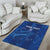 Custom Cape Verde Football Area Rug Go Champions Tubaroes Azuis - Wonder Print Shop