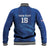 Custom Cape Verde Football Baseball Jacket Go Champions Tubaroes Azuis - Wonder Print Shop