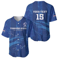 Custom Cape Verde Football Baseball Jersey Go Champions Tubaroes Azuis - Wonder Print Shop