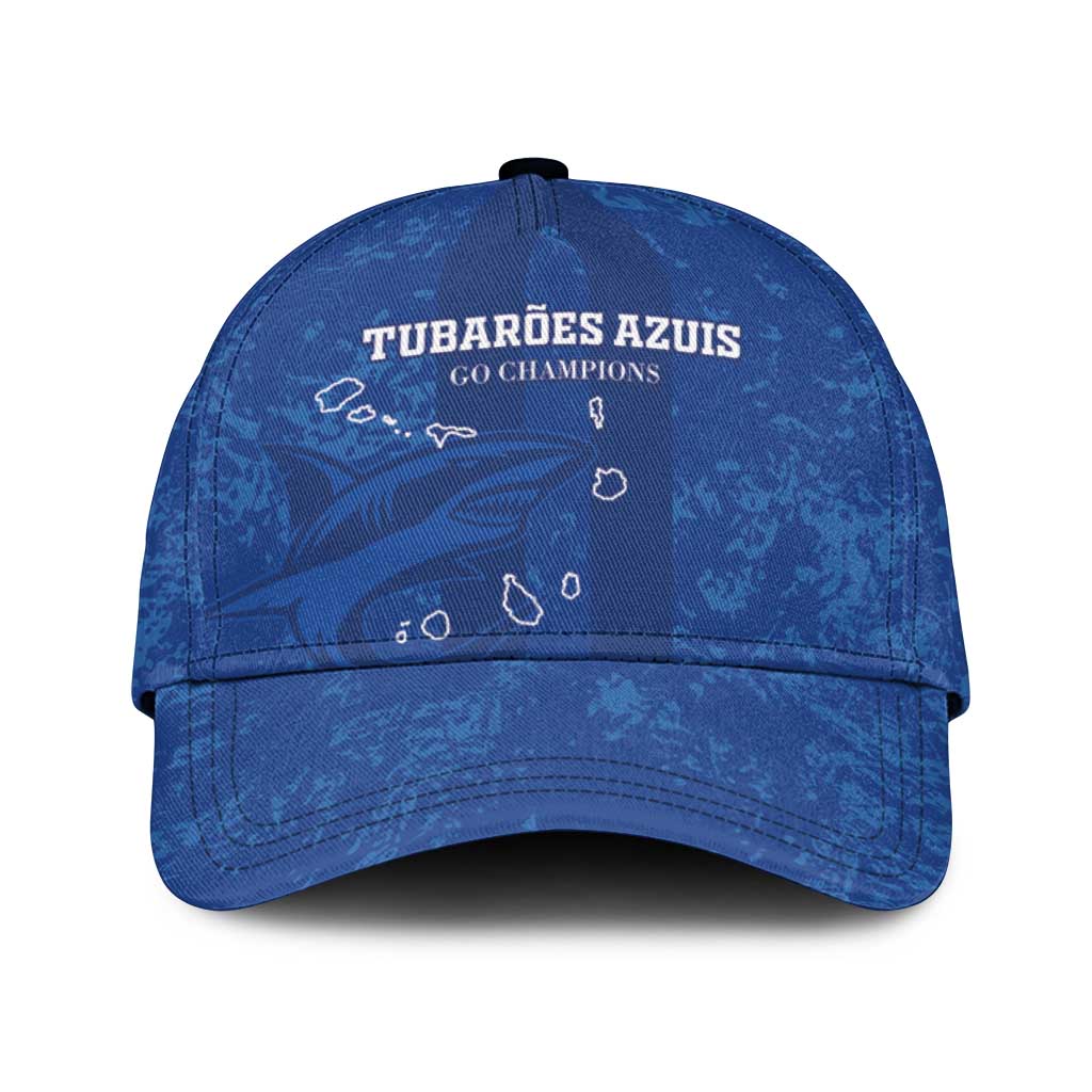 Cape Verde Football Classic Cap Go Champions Tubaroes Azuis - Wonder Print Shop
