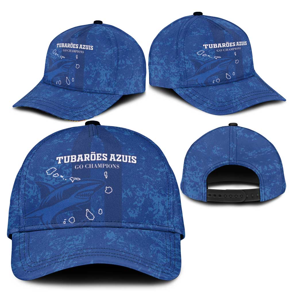 Cape Verde Football Classic Cap Go Champions Tubaroes Azuis - Wonder Print Shop