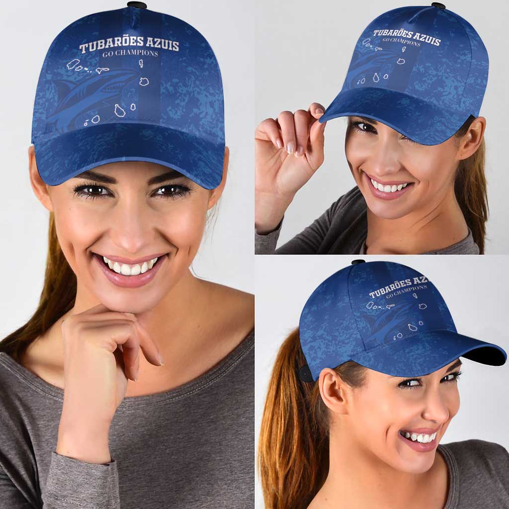 Cape Verde Football Classic Cap Go Champions Tubaroes Azuis - Wonder Print Shop
