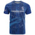 Custom Cape Verde Football T Shirt Go Champions Tubaroes Azuis - Wonder Print Shop