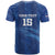 Custom Cape Verde Football T Shirt Go Champions Tubaroes Azuis - Wonder Print Shop