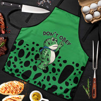 Don't Obey Portland Frog Protest Apron Anti-Fascism - Wonder Print Shop