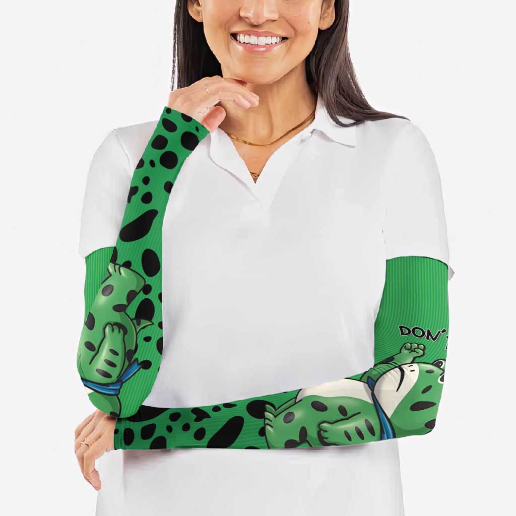 Don't Obey Portland Frog Protest Arm Sleeves Anti-Fascism - Wonder Print Shop