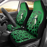 Don't Obey Portland Frog Protest Car Seat Cover Anti-Fascism - Wonder Print Shop