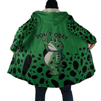 Don't Obey Portland Frog Protest Cloak Anti-Fascism - Wonder Print Shop