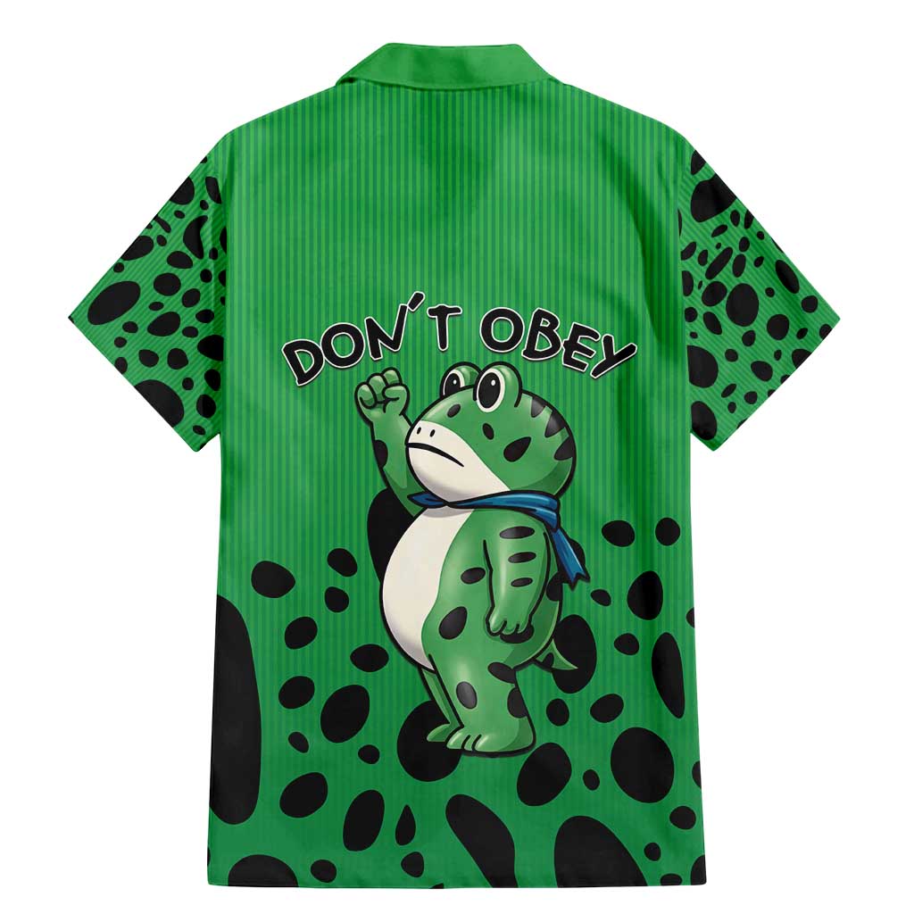 Don't Obey Portland Frog Protest Family Matching Mermaid Dress and Hawaiian Shirt Anti-Fascism - Wonder Print Shop