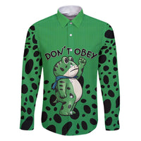 Don't Obey Portland Frog Protest Family Matching Puletasi and Hawaiian Shirt Anti-Fascism - Wonder Print Shop