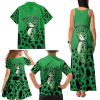 Don't Obey Portland Frog Protest Family Matching Tank Maxi Dress and Hawaiian Shirt Anti-Fascism - Wonder Print Shop