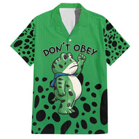 Don't Obey Portland Frog Protest Hawaiian Shirt Anti-Fascism - Wonder Print Shop