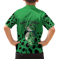 Don't Obey Portland Frog Protest Kid Hawaiian Shirt Anti-Fascism - Wonder Print Shop