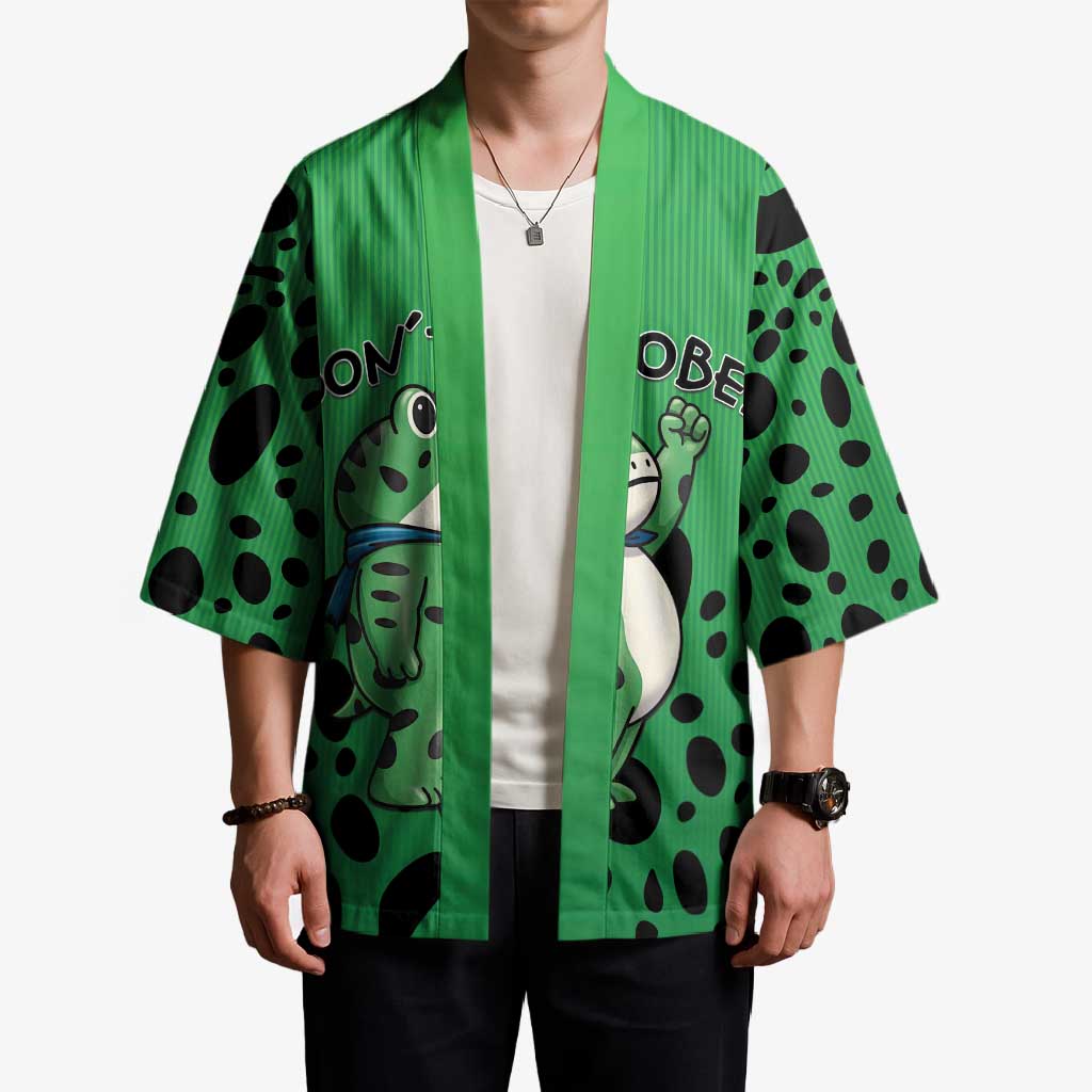 Don't Obey Portland Frog Protest Kimono Anti-Fascism - Wonder Print Shop