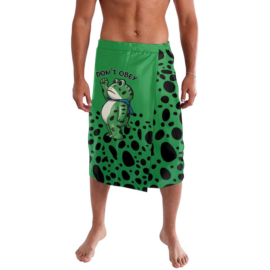 Don't Obey Portland Frog Protest Lavalava Anti-Fascism - Wonder Print Shop