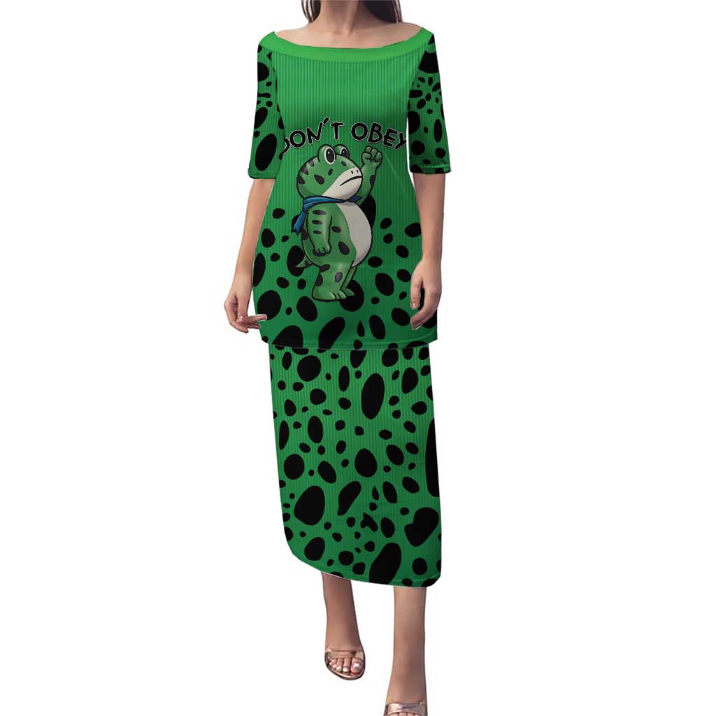 Don't Obey Portland Frog Protest Puletasi Anti-Fascism - Wonder Print Shop