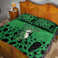 Don't Obey Portland Frog Protest Quilt Bed Set Anti-Fascism - Wonder Print Shop