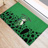 Don't Obey Portland Frog Protest Rubber Doormat Anti-Fascism - Wonder Print Shop