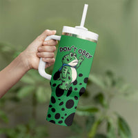 Don't Obey Portland Frog Protest Tumbler With Handle Anti-Fascism - Wonder Print Shop