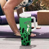 Don't Obey Portland Frog Protest Tumbler With Handle Anti-Fascism - Wonder Print Shop