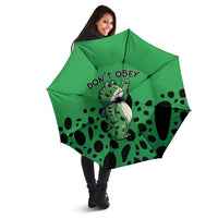 Don't Obey Portland Frog Protest Umbrella Anti-Fascism - Wonder Print Shop